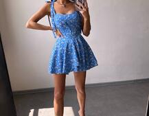 Корсетна сукня з подвійною спідницею  Корсетна сукня з подвійною спідницею  | PUSHKA SHOP