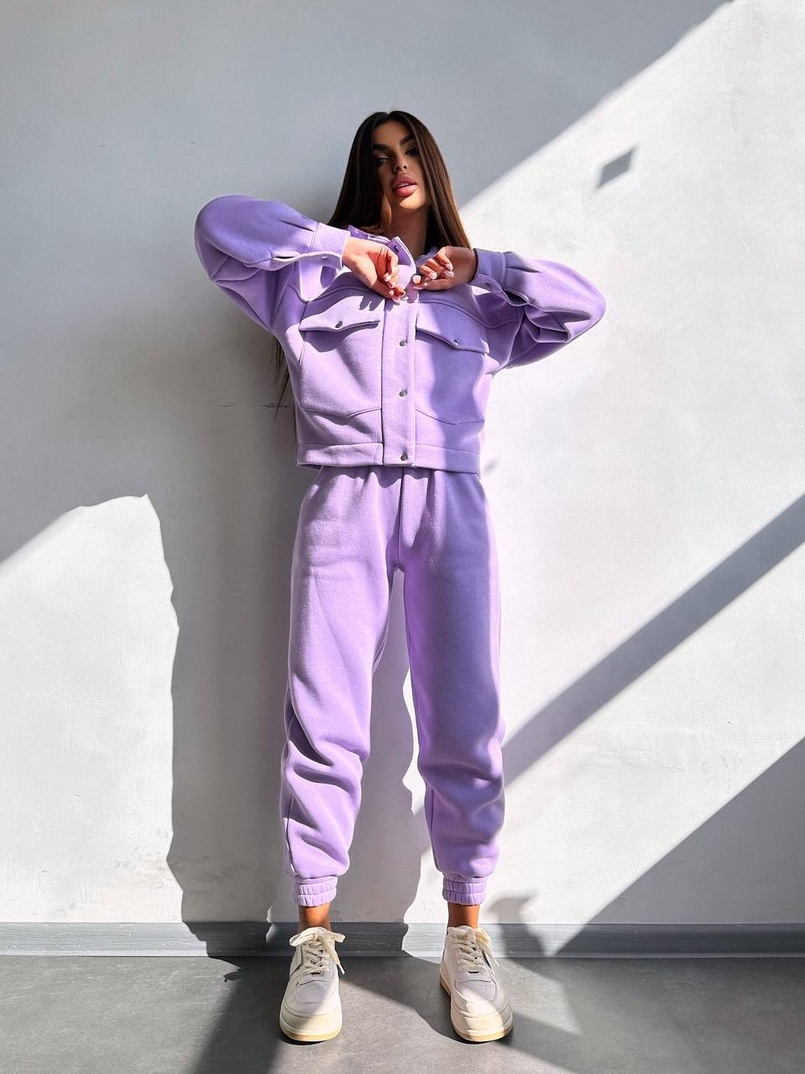 Комплект: тепла сорочка на кнопках + джоггери | PUSHKA SHOP