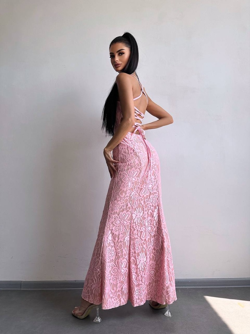 Мереживна сукня максі   Мереживна сукня максі   | PUSHKA SHOP