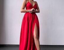 Сукня максі  з корсетним верхом і чашечками  | PUSHKA SHOP