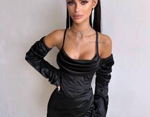 Комплект: корсет з рукавами    + спідниця міні з драпіруванням   Комплект: корсет з рукавами    + спідниця міні з драпіруванням   | PUSHKA SHOP