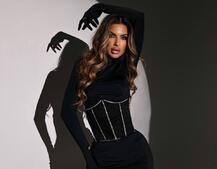 Сукня з рукавичками + корсет із стразами Ручна робота Сукня з рукавичками + корсет із стразами Ручна робота | PUSHKA SHOP