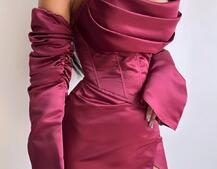 Комплект: корсет з рукавами    + спідниця міні з драпіруванням   Комплект: корсет з рукавами    + спідниця міні з драпіруванням   | PUSHKA SHOP