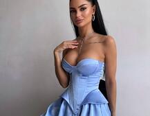 Елегантний комплект із корсета та штанів-аладінів ✨ | PUSHKA SHOP