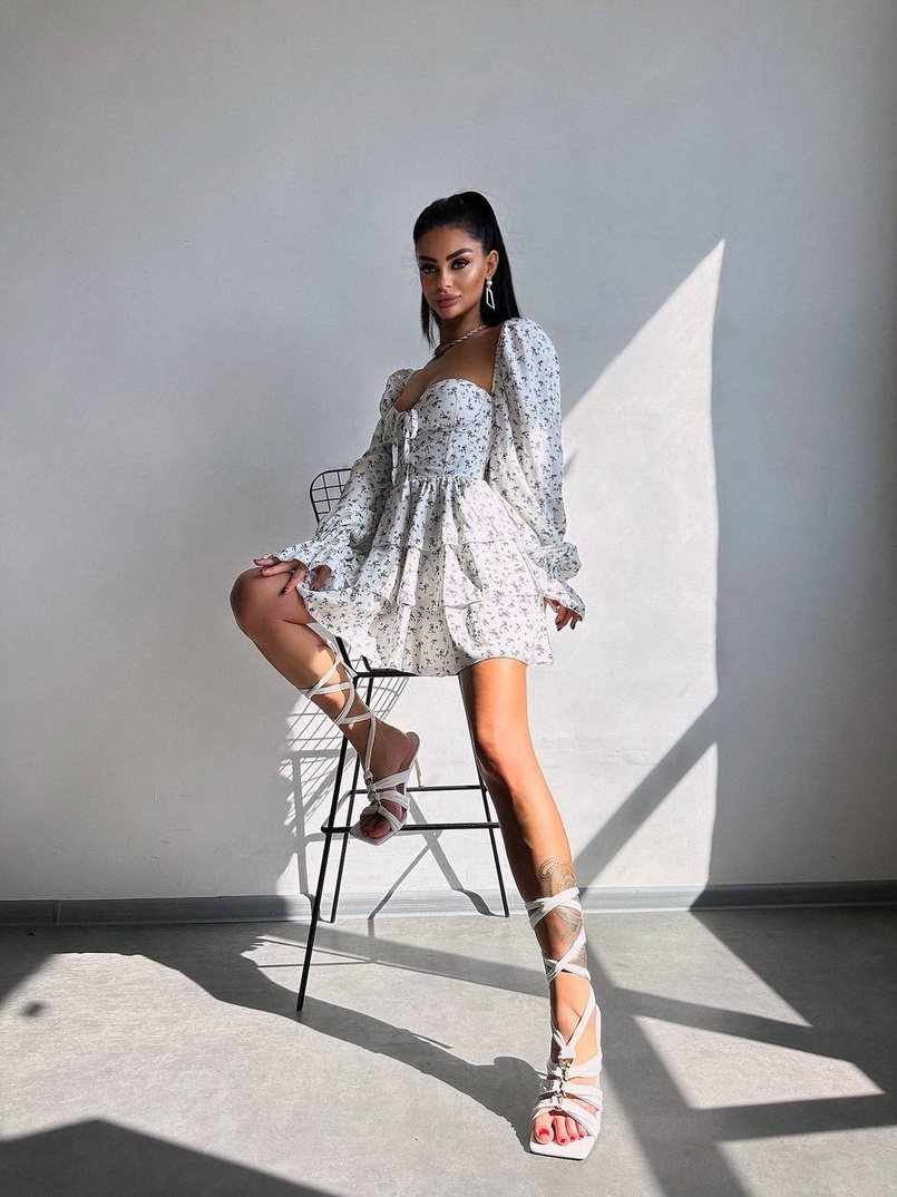 Корсетна сукня -бюстьє з пишною спідницею  Корсетна сукня -бюстьє з пишною спідницею  | PUSHKA SHOP