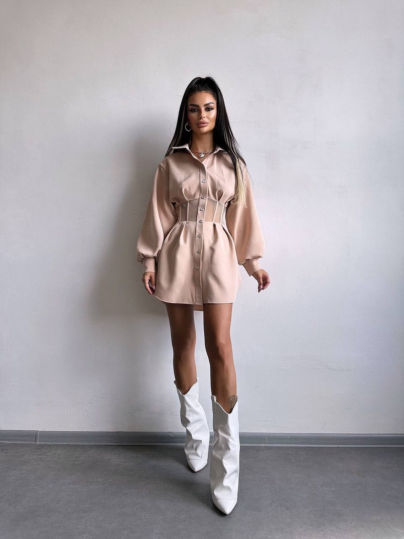 Сорочка з елементами корсета   Сорочка з елементами корсета   | PUSHKA SHOP