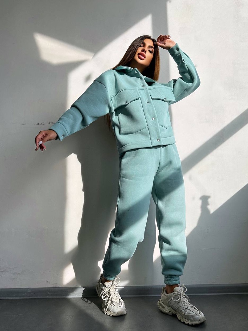 Комплект: тепла сорочка на кнопках + джоггери Комплект: тепла сорочка на кнопках + джоггери | PUSHKA SHOP