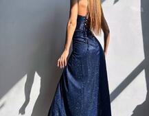 Сяючий комплект: корсет + спідниця максі Сяючий комплект: корсет + спідниця максі | PUSHKA SHOP