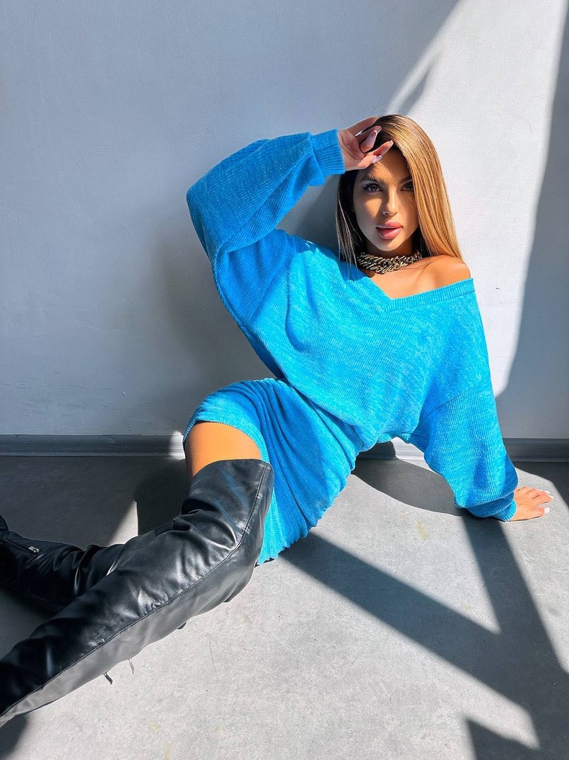 Трикотажна сукня міні  Трикотажна сукня міні  | PUSHKA SHOP