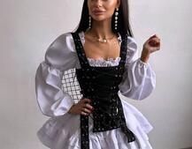 Комплект: сукня + корсет  Комплект: сукня + корсет  | PUSHKA SHOP