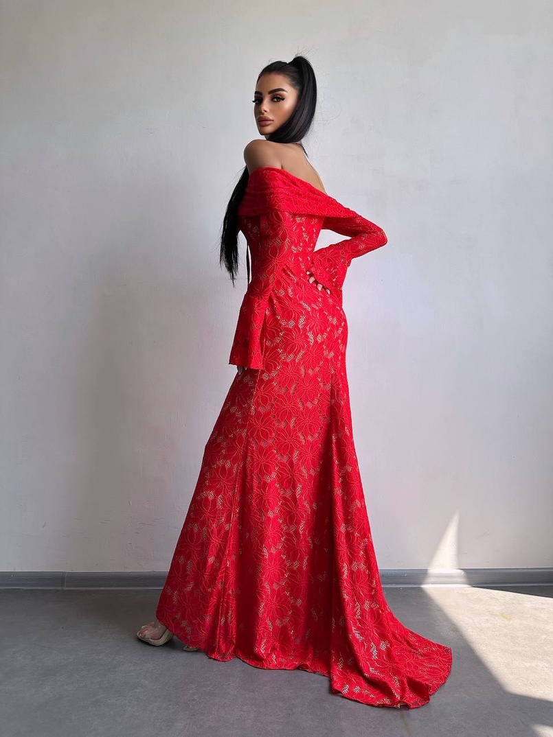 Мереживна сукня максі   Мереживна сукня максі   | PUSHKA SHOP