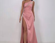 Атласна сукня максі  | PUSHKA SHOP