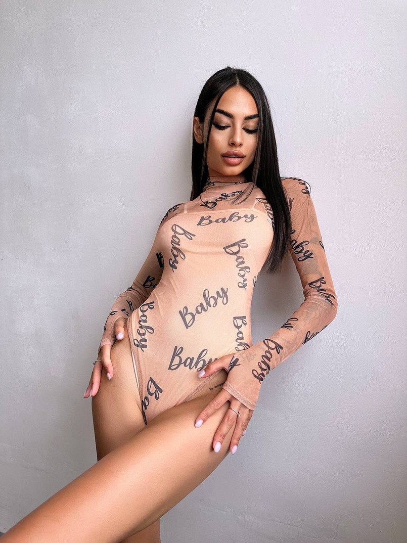 Боді з принтом   Боді з принтом   | PUSHKA SHOP