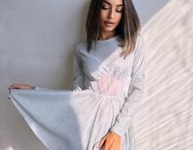 Приталена блискуча сукня з корсетною вставкою та пишною спідницею-сонцем | PUSHKA SHOP