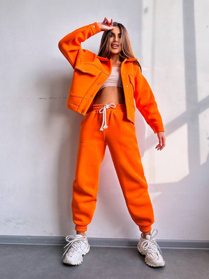 Комплект: тепла сорочка на кнопках + джоггери Комплект: тепла сорочка на кнопках + джоггери | PUSHKA SHOP