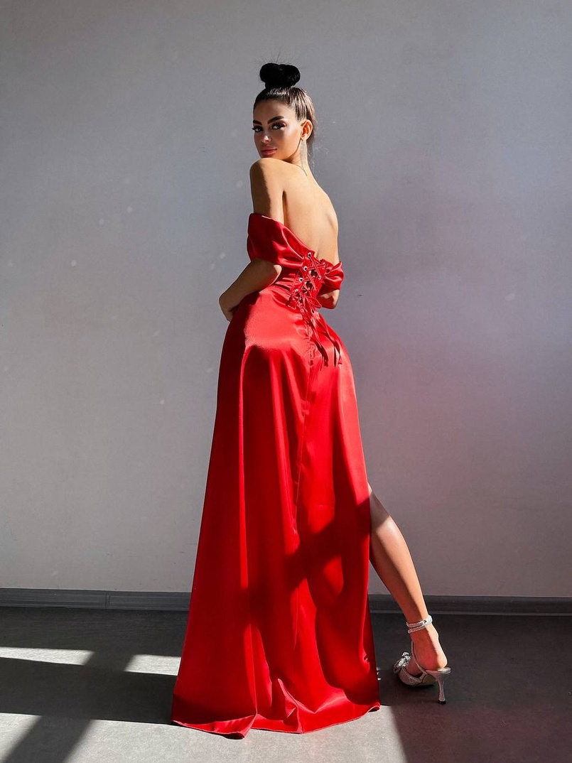 Комплект: корсет + спідниця максі з драпіруванням   Комплект: корсет + спідниця максі з драпіруванням   | PUSHKA SHOP