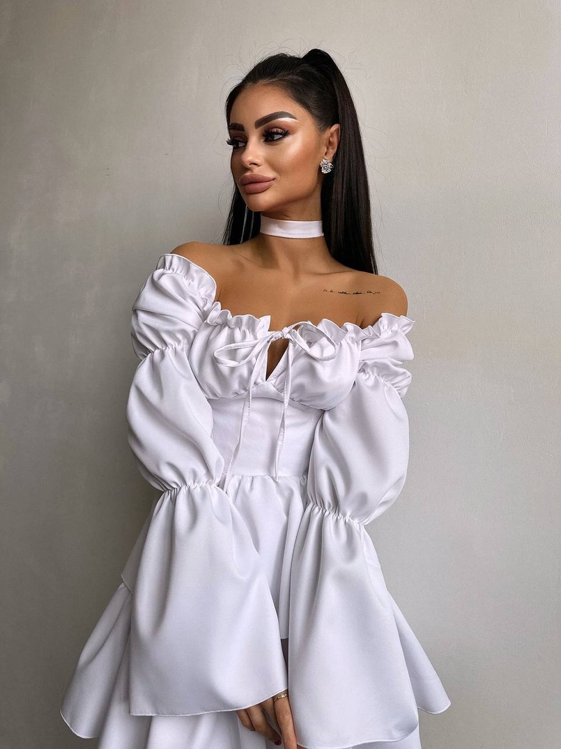 Сукня з чокером  Сукня з чокером  | PUSHKA SHOP