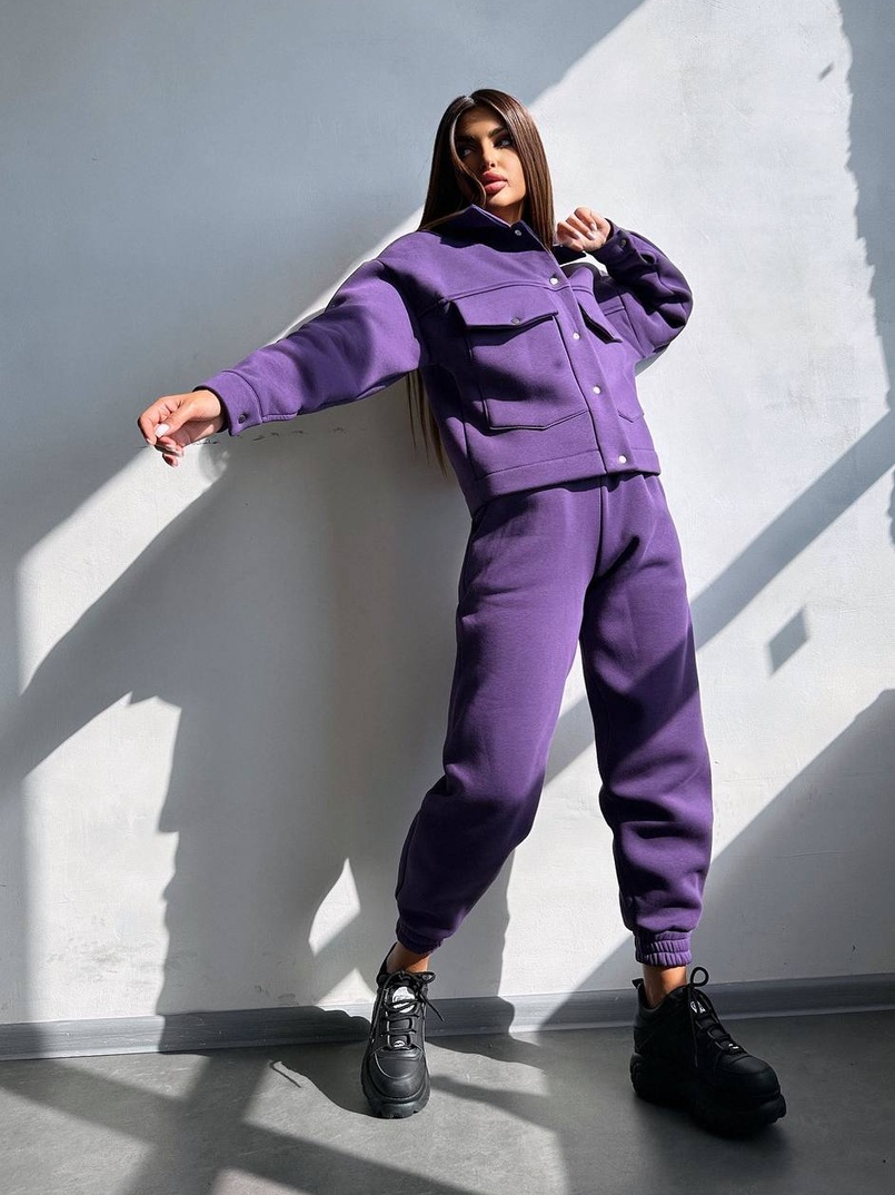 Комплект: тепла сорочка на кнопках + джоггери Комплект: тепла сорочка на кнопках + джоггери | PUSHKA SHOP