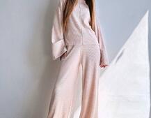 Трикотажний базовий комплект: світшот + штани  Трикотажний базовий комплект: світшот + штани  | PUSHKA SHOP