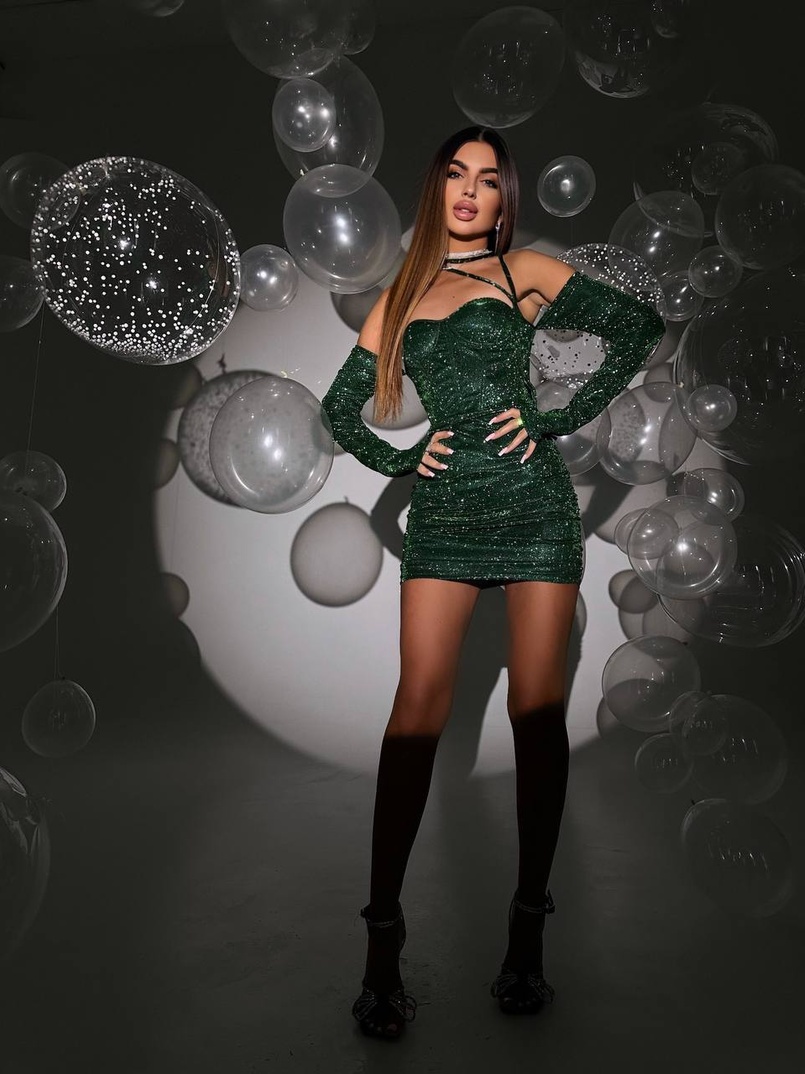 Сяюча корсетна сукня бюстьє | PUSHKA SHOP