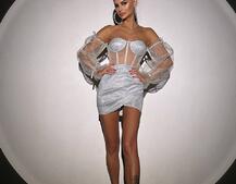 Сяючий комплект: корсет + спідниця  | PUSHKA SHOP