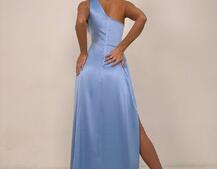 Атласна сукня максі  | PUSHKA SHOP