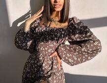 Улюблена сукня-міді зі шнурівкою на талії  Улюблена сукня-міді зі шнурівкою на талії  | PUSHKA SHOP