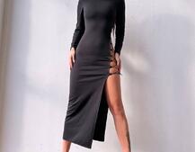 Сукня міді з підплічниками та шнурівкою Розмір вирізу можна регулювати шнурівкою Сукня міді з підплічниками та шнурівкою Розмір вирізу можна регулювати шнурівкою | PUSHKA SHOP