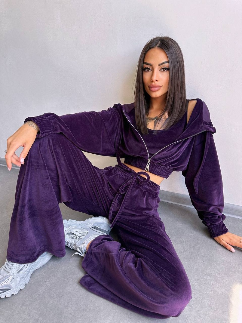 Велюровий комплект трійка  Велюровий комплект трійка  | PUSHKA SHOP