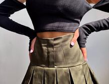 Комплект: спідниця з гетрами + топ Комплект: спідниця з гетрами + топ | PUSHKA SHOP