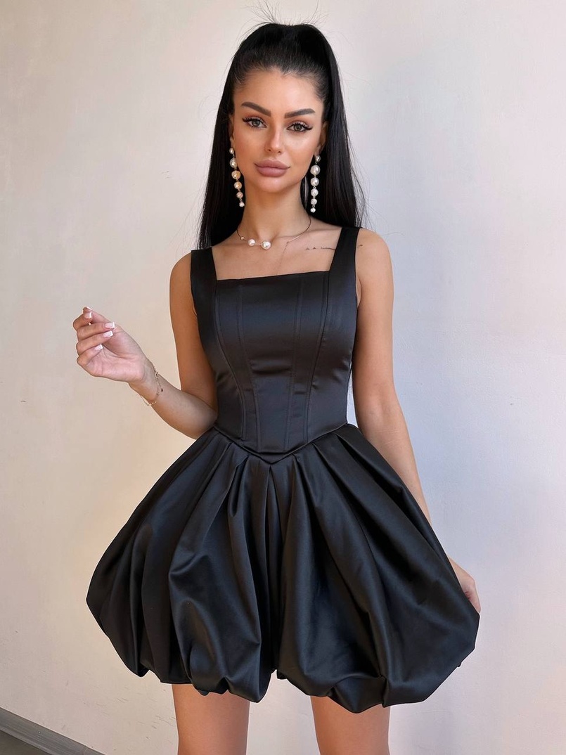 ✨ Ніжна сукня з акцентним корсетом і пишною спідницею-балон | PUSHKA SHOP