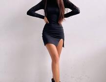 Сукня міні з підплічниками | PUSHKA SHOP