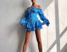 Сукня з воланами та шнурівкою по спинці Сукня з воланами та шнурівкою по спинці | PUSHKA SHOP