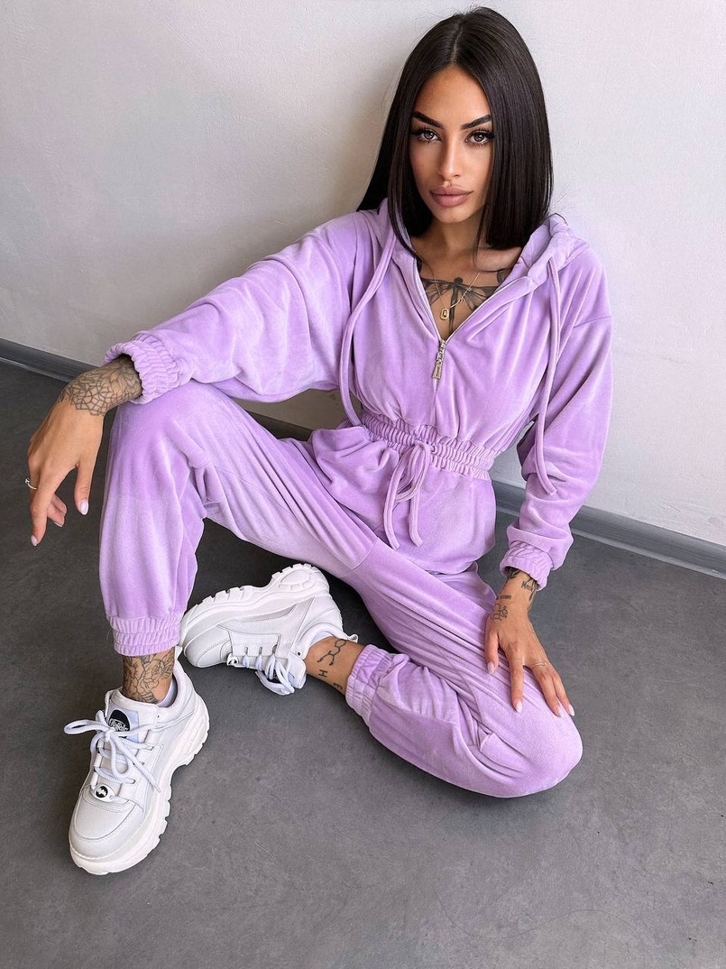 Велюровий комбінезон   Велюровий комбінезон   | PUSHKA SHOP