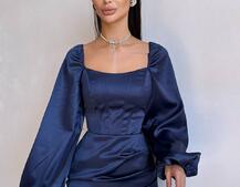 Атласний  комплект: корсет + спідниця з драпіруванням Атласний  комплект: корсет + спідниця з драпіруванням | PUSHKA SHOP