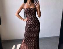 Мереживна сукня максі   Мереживна сукня максі   | PUSHKA SHOP