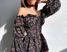 Сукня з чокером Сукня з чокером | PUSHKA SHOP