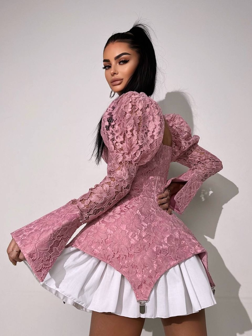 Мереживна сукня з чашечками  Мереживна сукня з чашечками  | PUSHKA SHOP