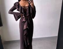 Сукня з воланами  Сукня з воланами  | PUSHKA SHOP