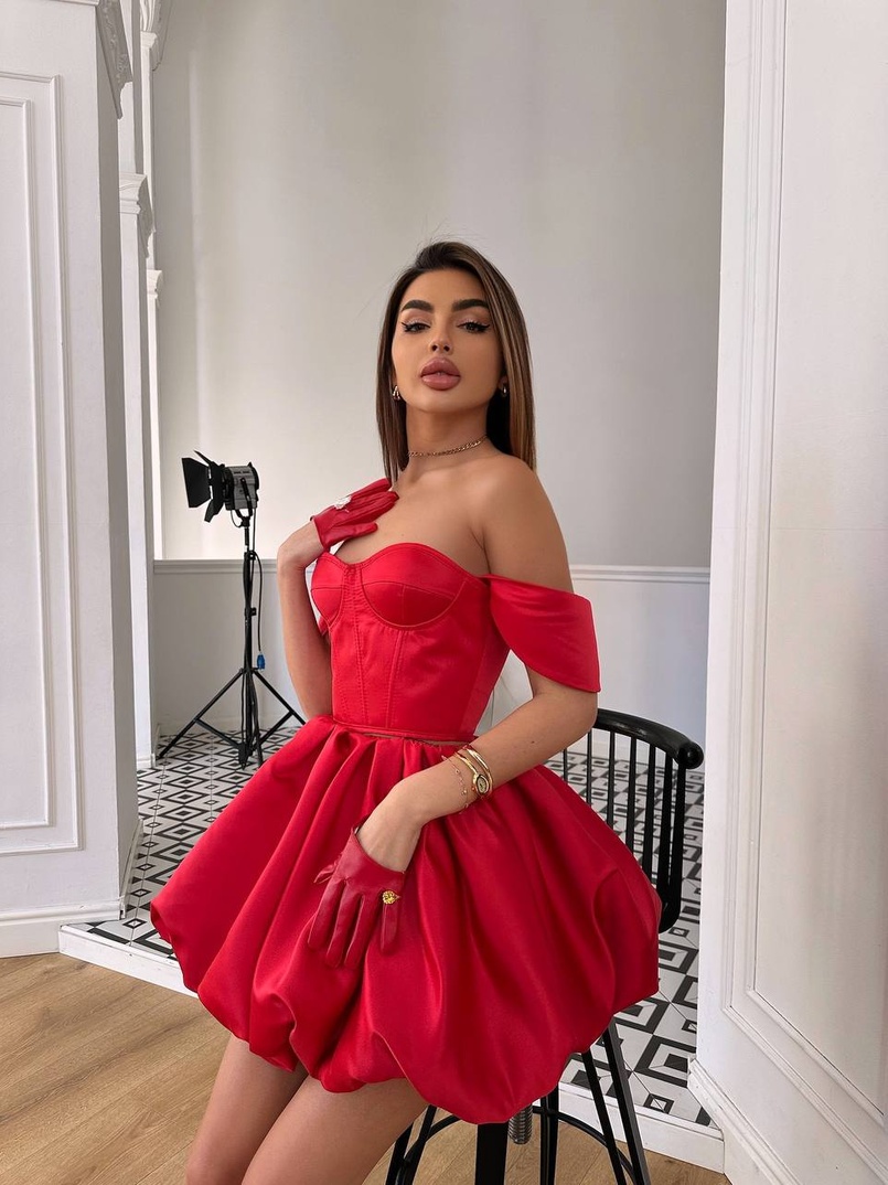 Комплект : корсет  з чашечками+ спідниця балон  | PUSHKA SHOP