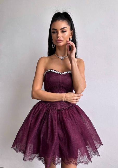 Романтичний комплект із корсета та мереживної спідниці ✨ | PUSHKA SHOP