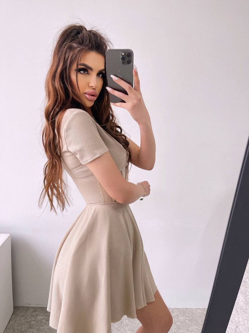 Сукня-міні  з елементами корсету  та спідницею солнцем Сукня-міні  з елементами корсету  та спідницею солнцем | PUSHKA SHOP