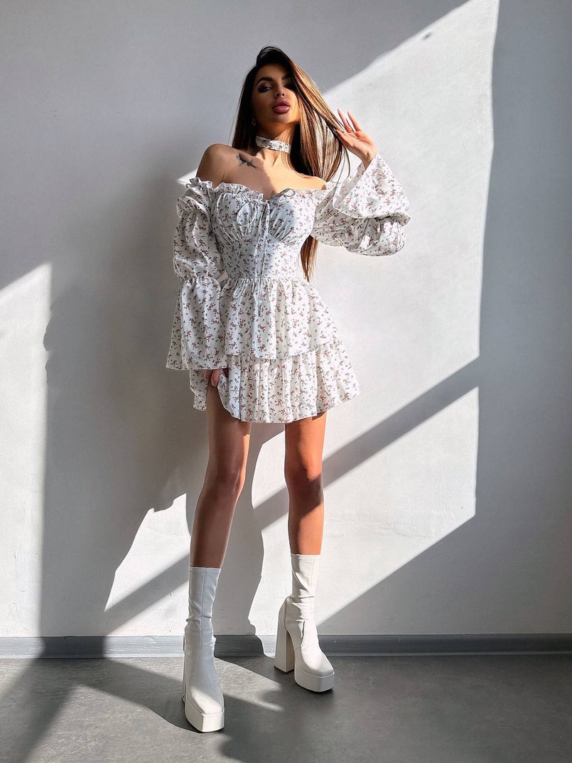 Сукня з чокером Сукня з чокером | PUSHKA SHOP