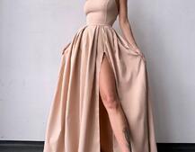 Сукня максі  зі шнурівкою на спинці Сукня максі  зі шнурівкою на спинці | PUSHKA SHOP