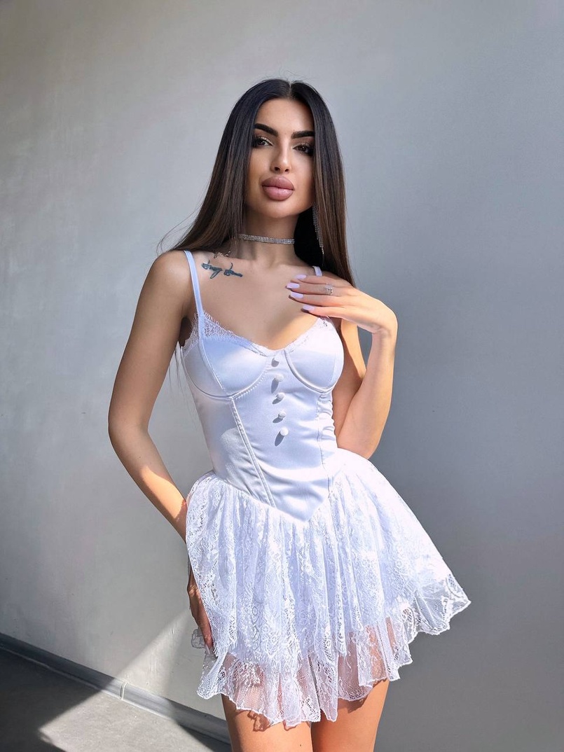 Атласний ромпер бюстьє  Атласний ромпер бюстьє  | PUSHKA SHOP