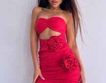 Сукня міні з трояндами    Ручна робота.  Сукня міні з трояндами    Ручна робота.  | PUSHKA SHOP