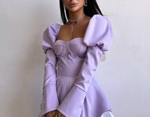 Сукня з чашечками та елементами корсету  | PUSHKA SHOP