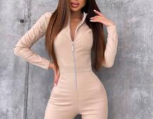 Комбінезон з еко-шкіри  | PUSHKA SHOP