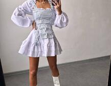 Комплект: сукня + корсет  Комплект: сукня + корсет  | PUSHKA SHOP