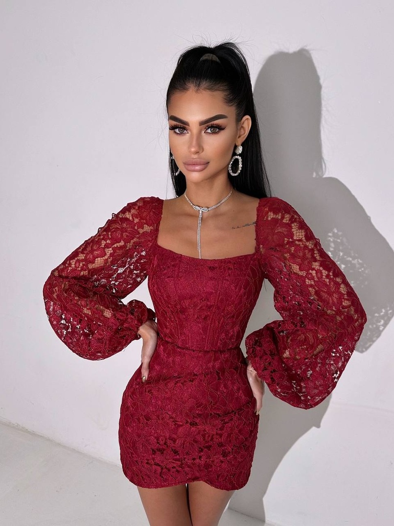 Мереживний комплект: корсет + спідниця міні Мереживний комплект: корсет + спідниця міні | PUSHKA SHOP